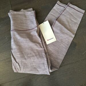 lululemon athletica Wunder Under Mauve Leggings